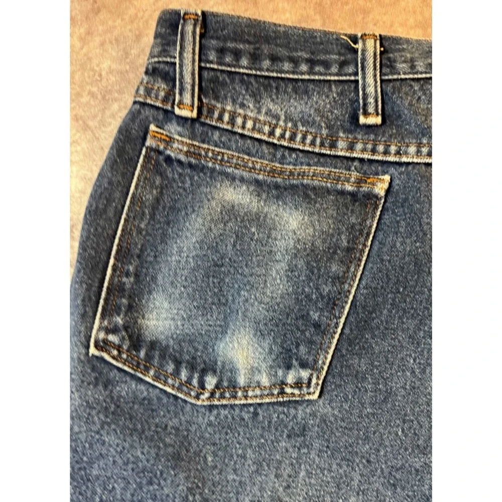 Rustler Jeans Mens 39x30 Blue Straight Leg Denim Workwear No Size Tag